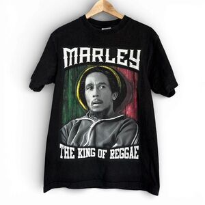Bob Marley “King of Reggae” Graphic T-Shirt | Shaka Wear Super MAX Heavy Medium